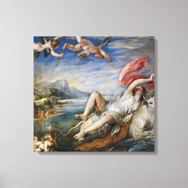 Rape of Europe Canvas Print (Front)