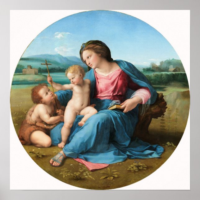 Raphael: Alba Madonna Poster (Front)