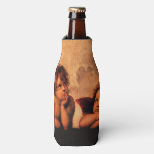 Raphael Angelic Cherub Art Bottle Cooler