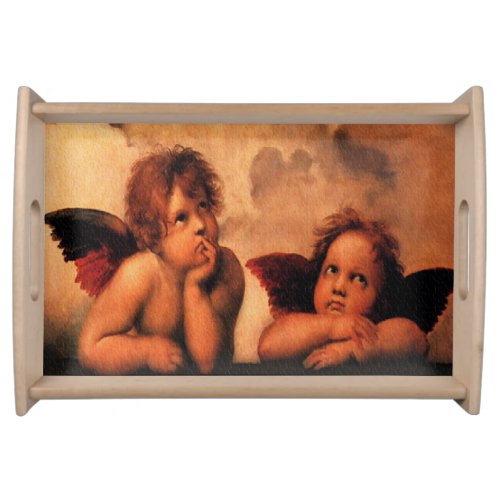 Raphael Angelic Cherub Art Serving Tray