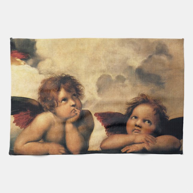 RAPHAEL - Angels 1512 Kitchen Towel (Horizontal)