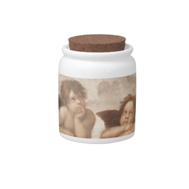 Raphael Angels Candy Jar (Front)