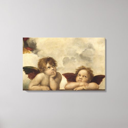 Raphael Angels Canvas Print
