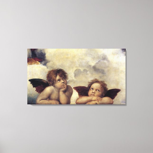 Raphael Angels Canvas Print (Front)