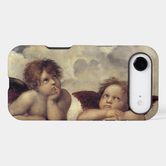 Raphael Angels iPhone Case (Back Horizontal)