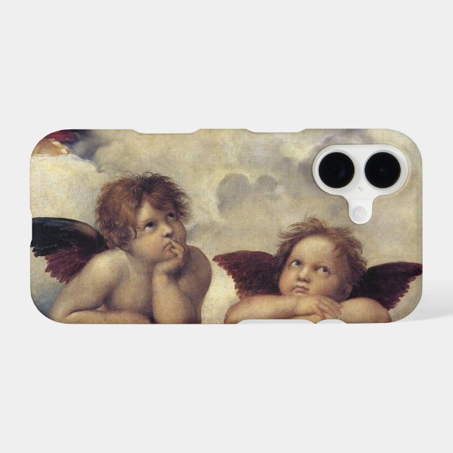 Raphael Angels iPhone Case (Back Horizontal)