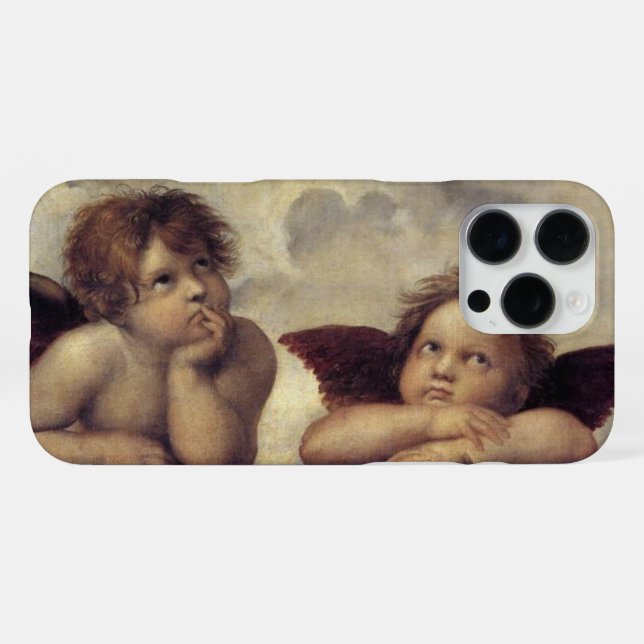 Raphael Angels iPhone Case (Back Horizontal)