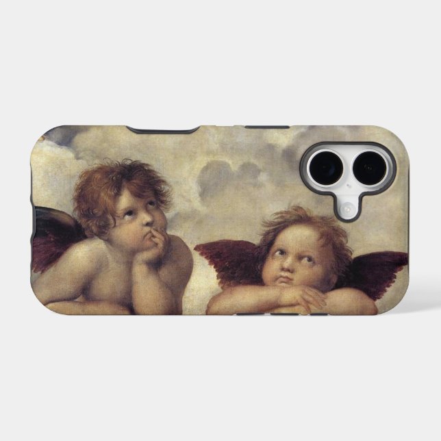 Raphael Angels iPhone Case (Back Horizontal)
