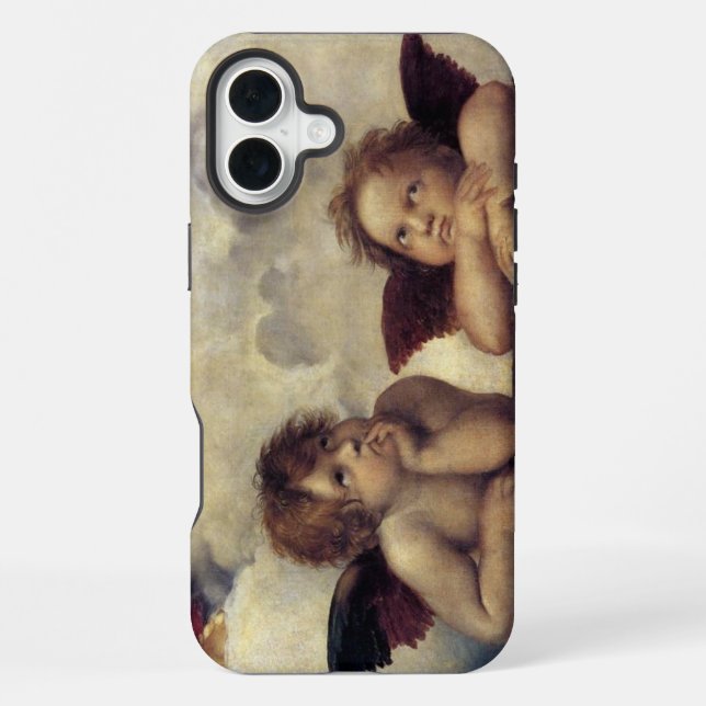 Raphael Angels Iphone Case (Back)