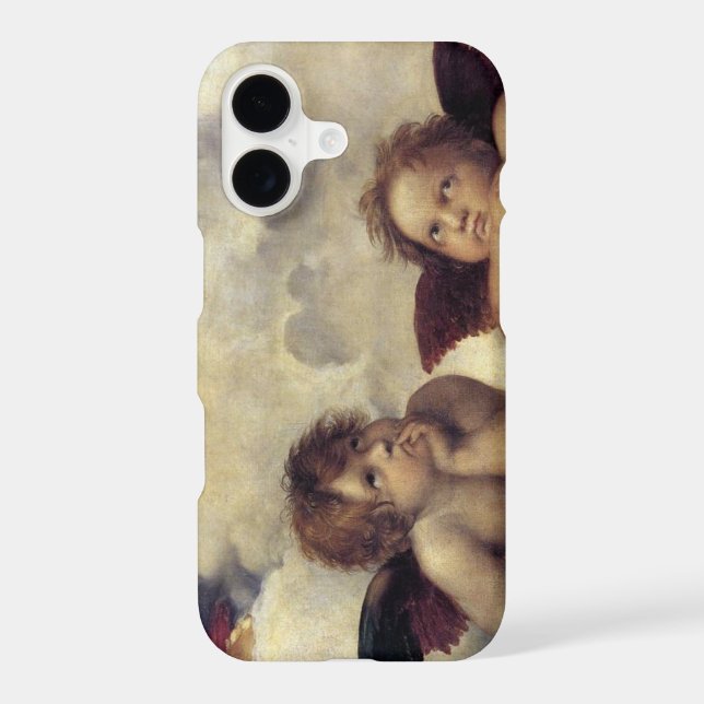 Raphael Angels Iphone Case (Back)