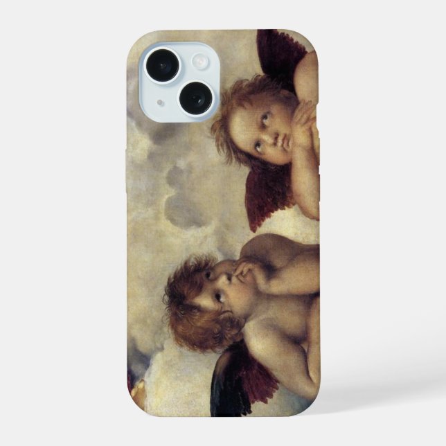 Raphael Angels Iphone Case (Back)