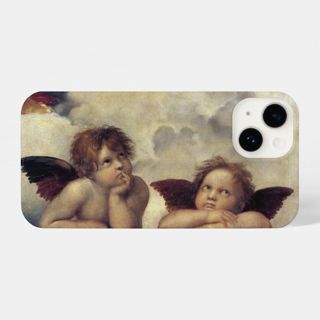 Raphael Angels iPhone Case (Back Horizontal)