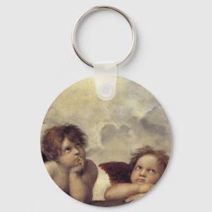 Raphael Angels Keychain