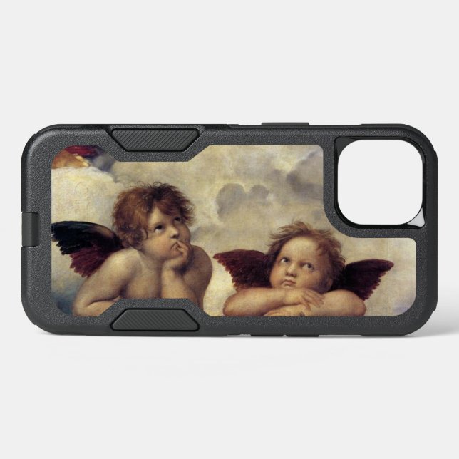 Raphael Angels Otterbox iPhone Case (Back Horizontal)