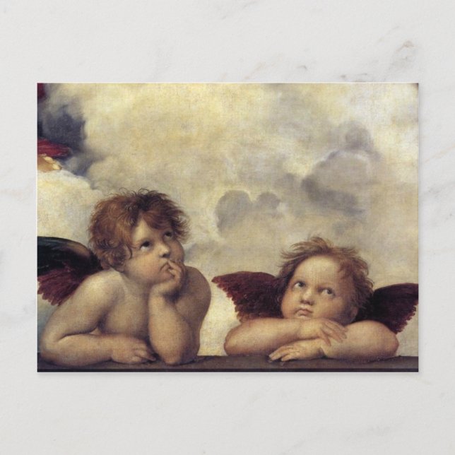 Raphael Angels Postcard (Front)