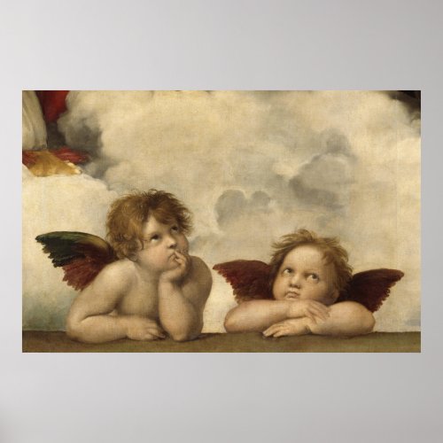 Raphael Angels Poster
