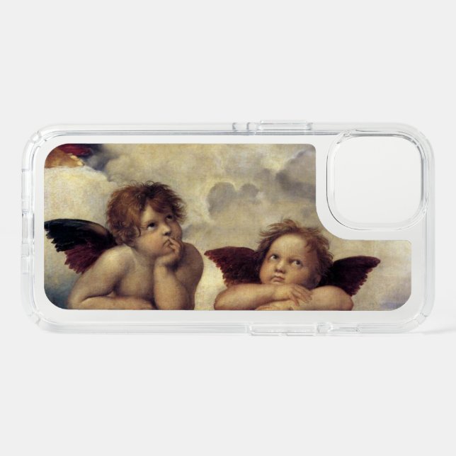 Raphael Angels Speck iPhone 13 Case (Front Horizontal)