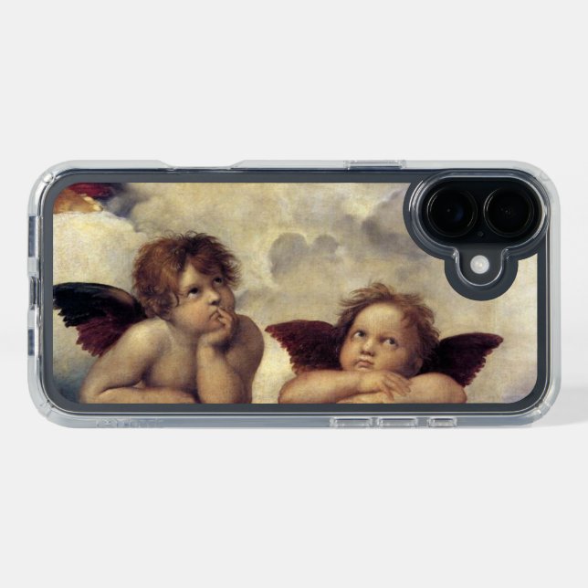 Raphael Angels Speck iPhone Case (Horz (Black))