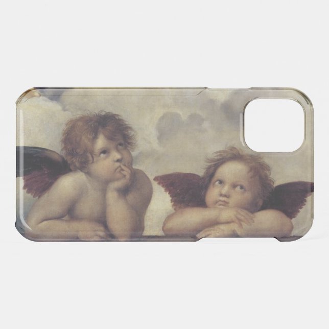 Raphael Angels Uncommon iPhone Case (Back (Horizontal))