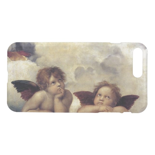 Raphael Angels Uncommon iPhone Case (Back Horizontal)