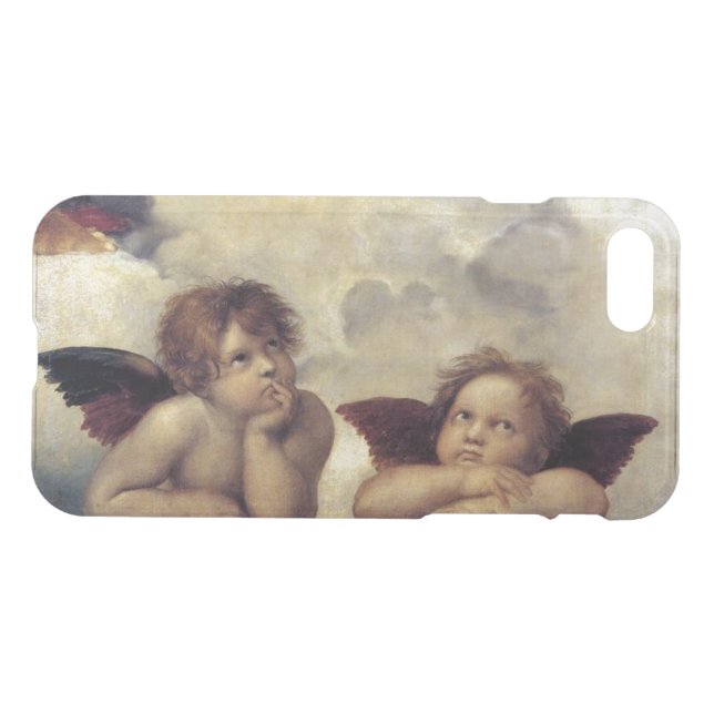 Raphael Angels Uncommon iPhone Case (Back Horizontal)