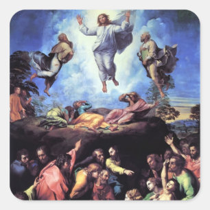 Raphael Art Work Painting Square Sticker
