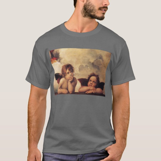 Raphael Art Work Painting T-Shirt (Front)