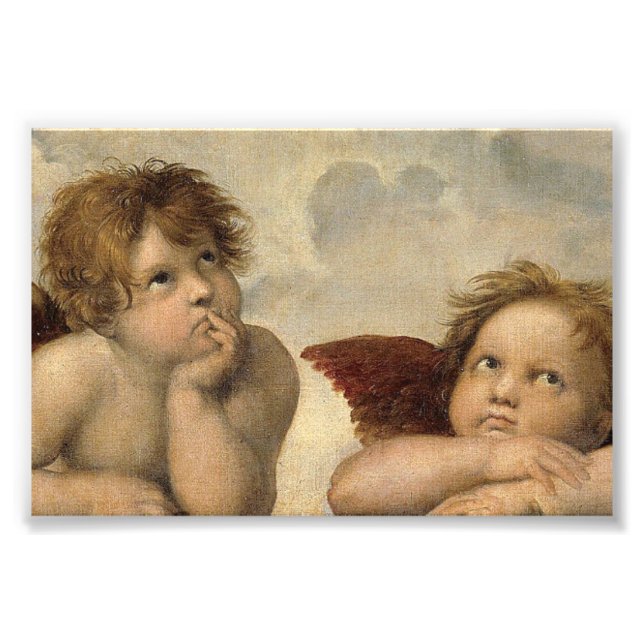 Raphael Cherubs Angels Photo Print (Front)