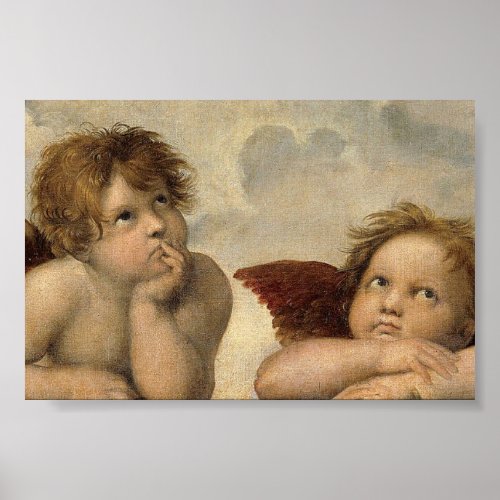 Raphael Cherubs Angels Poster