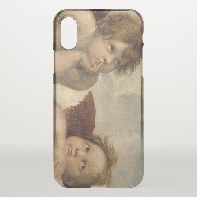 Raphael Cherubs Angels Uncommon iPhone Case (Back)