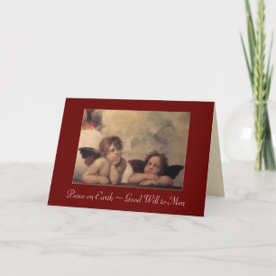 Raphael Cherubs Christmas Card