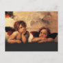 Raphael Cherubs Sistine Madonna 2 Angels Postcard