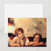 Raphael Cherubs Sistine Madonna Postcard | Zazzle