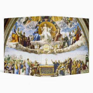 Raphael Disputation of the Holy Sacrament Art 3 Ring Binder