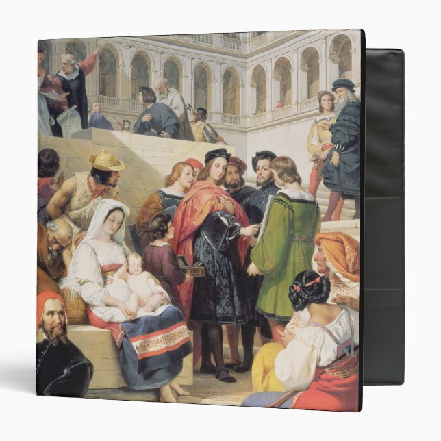 Raphael in the Vatican, 1832 (oil on canvas) Binder (Front/Inside)
