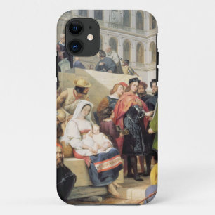 Raphael in the Vatican, 1832 (oil on canvas) iPhone 11 Case