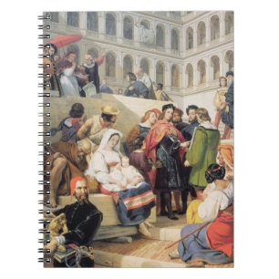 Raphael in the Vatican, 1832 (oil on canvas) Notebook