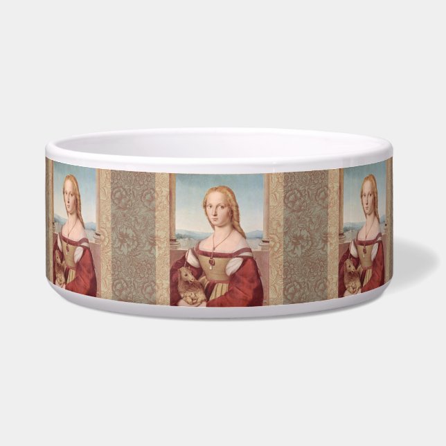 Raphael Lady and the Unicorn Classic fine art Bowl (Front)