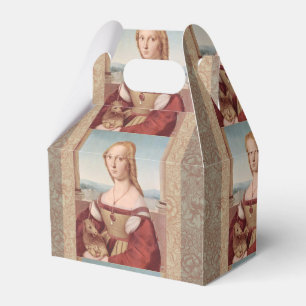 Raphael Lady and the Unicorn Classic fine art Favor Boxes