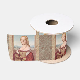 Raphael Lady and the Unicorn Classic fine art Satin Ribbon
