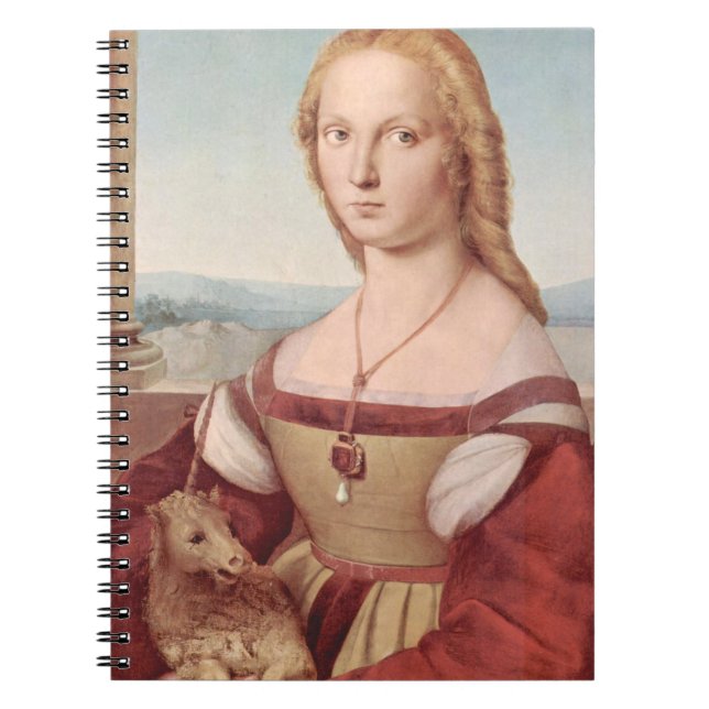 Raphael Lady and Unicorn Classic Notebook (Front)