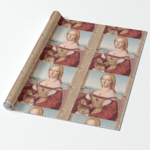 Raphael Lady and Unicorn Classic Wrapping Paper