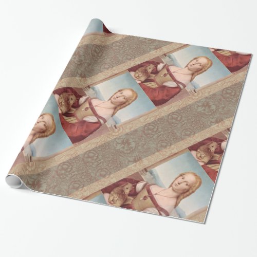 Raphael Lady and Unicorn Classic Wrapping Paper