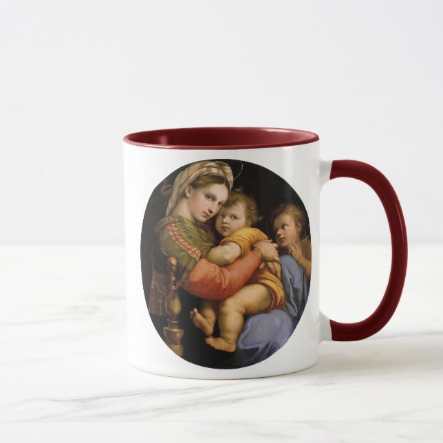 Raphael , Madonna della seggiola Mug (Right)