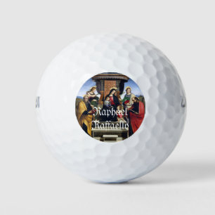 Raphael Raffaello Madonna and Child Enthroned Golf Balls