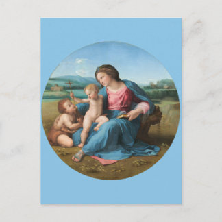 Raphael Renaissance Art Alba Madonna Postcard