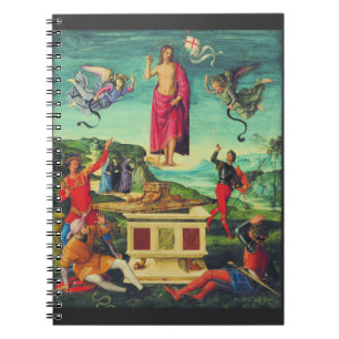 Raphael Resurrection Of Jesus Christ Art Notebook