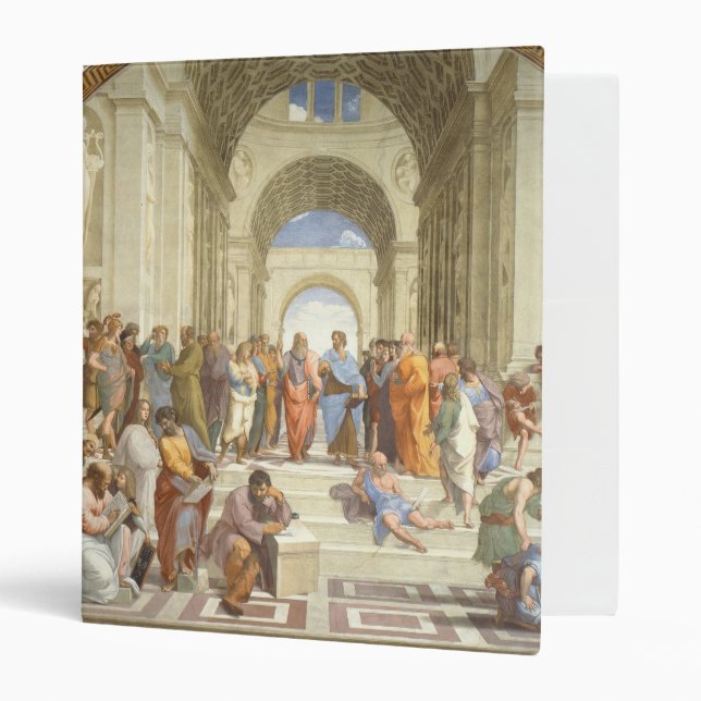 Raphael’s The School of Athens Binder (Front/Inside)