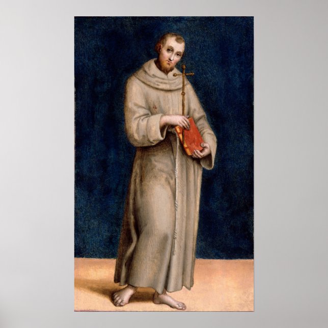 Raphael - Saint Francis Of Assisi Poster (Front)
