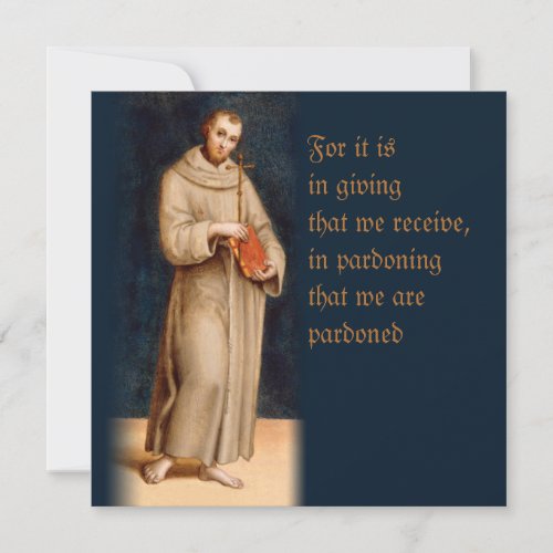 Raphael Saint Francis Prayer CC0203 Card